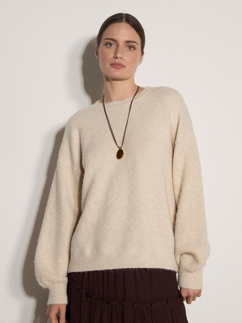 Organza Bow Back Jumper