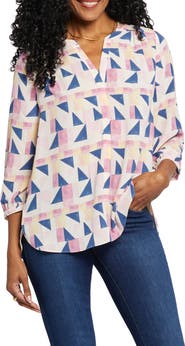 NYDJ Pintuck Blouse