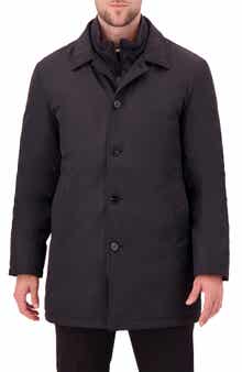 Victor Emmanuel Removable Mock Neck Water Resistant Jacket