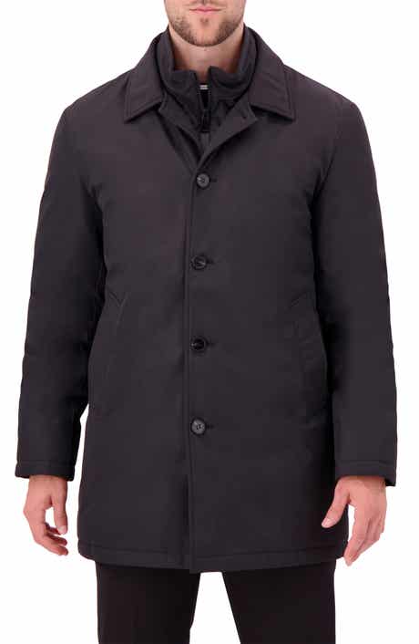 Victor Emmanuel Removable Mock Neck Water Resistant Jacket