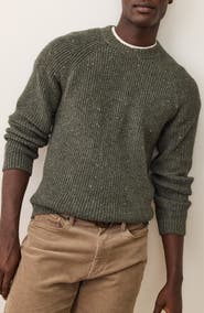 Marine Layer Inverness Rib Crewneck Sweater