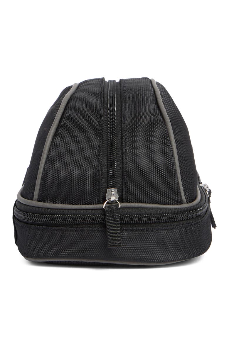 Nylon Dopp Kit, Alternate, color, BLACK