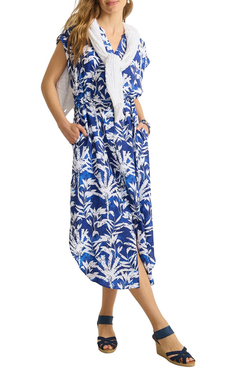 Tommy Bahama Coconut Cove Midi Shirtdress, Alternate, color,