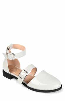 Journee Collection Constance Buckle Sandal - Wide Width