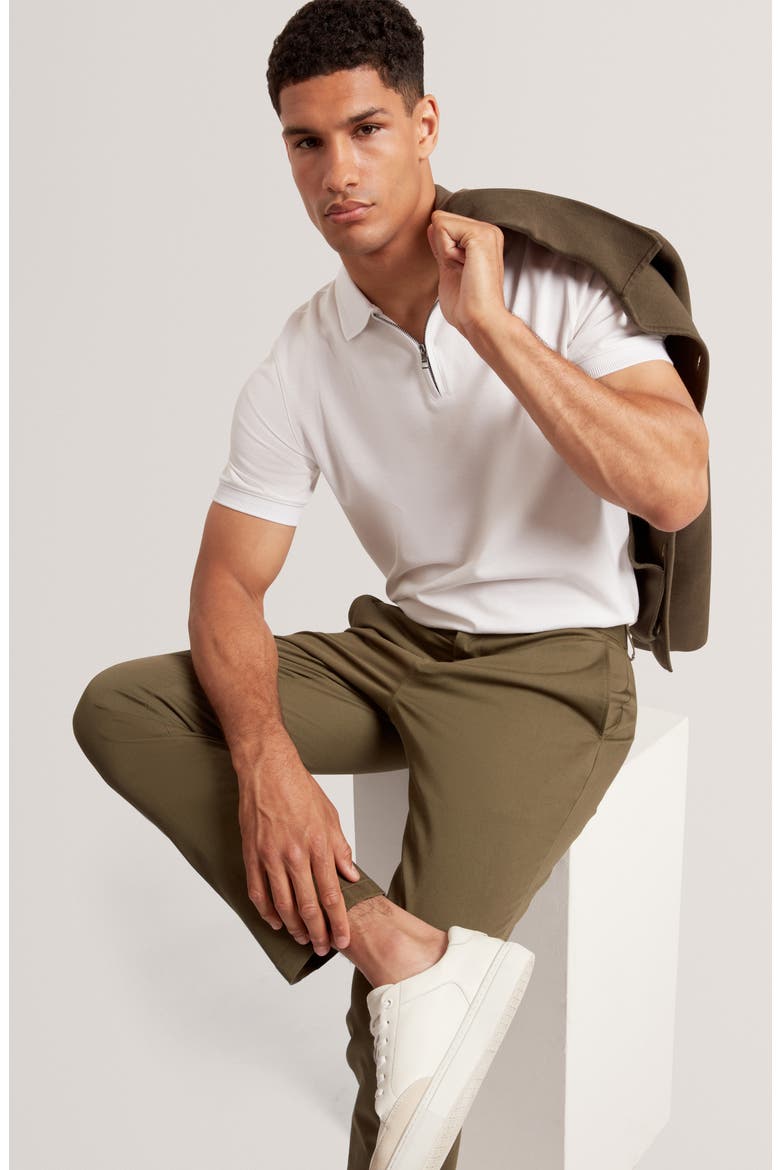 Howetown Stretch Cotton Chinos, Alternate, color, KHAKI