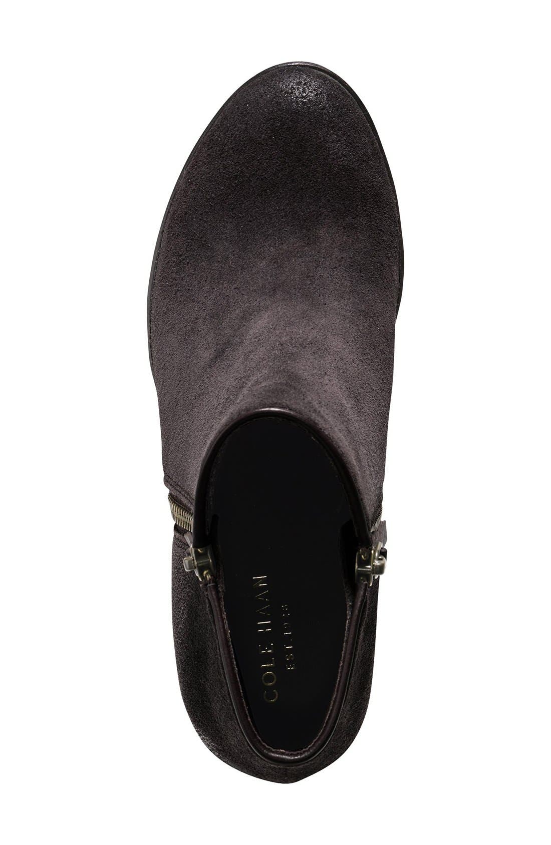 'Hayes' Bootie, Alternate, color, JAVA SUEDE