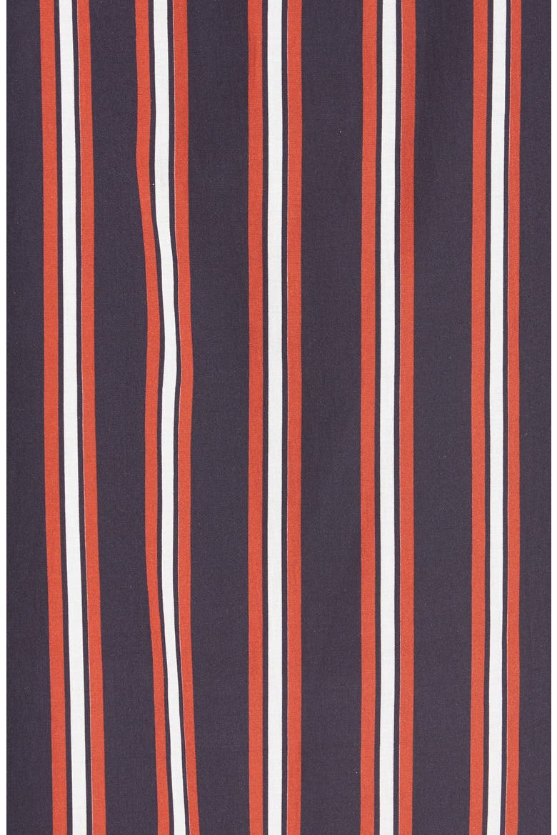 Stripe Camp Shirt, Alternate, color, NAVY MULTI