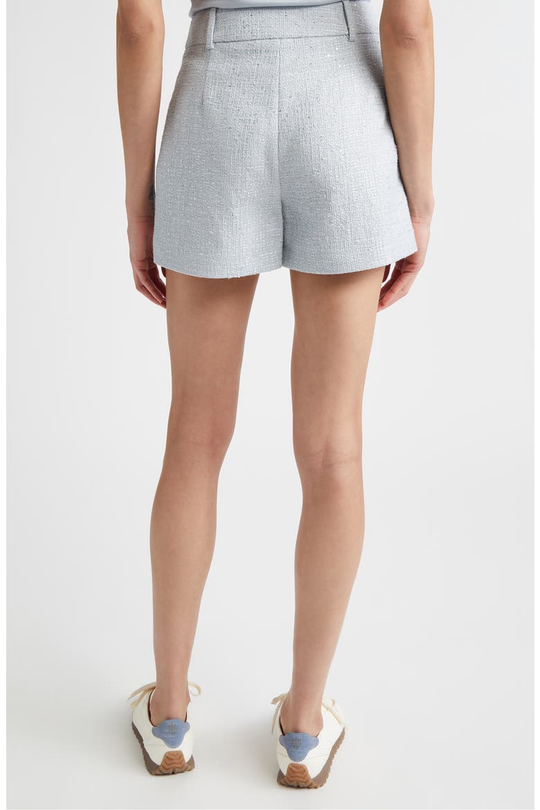 Cotton Blend Chambray Shorts, Alternate, color, 130 SKY BLUE