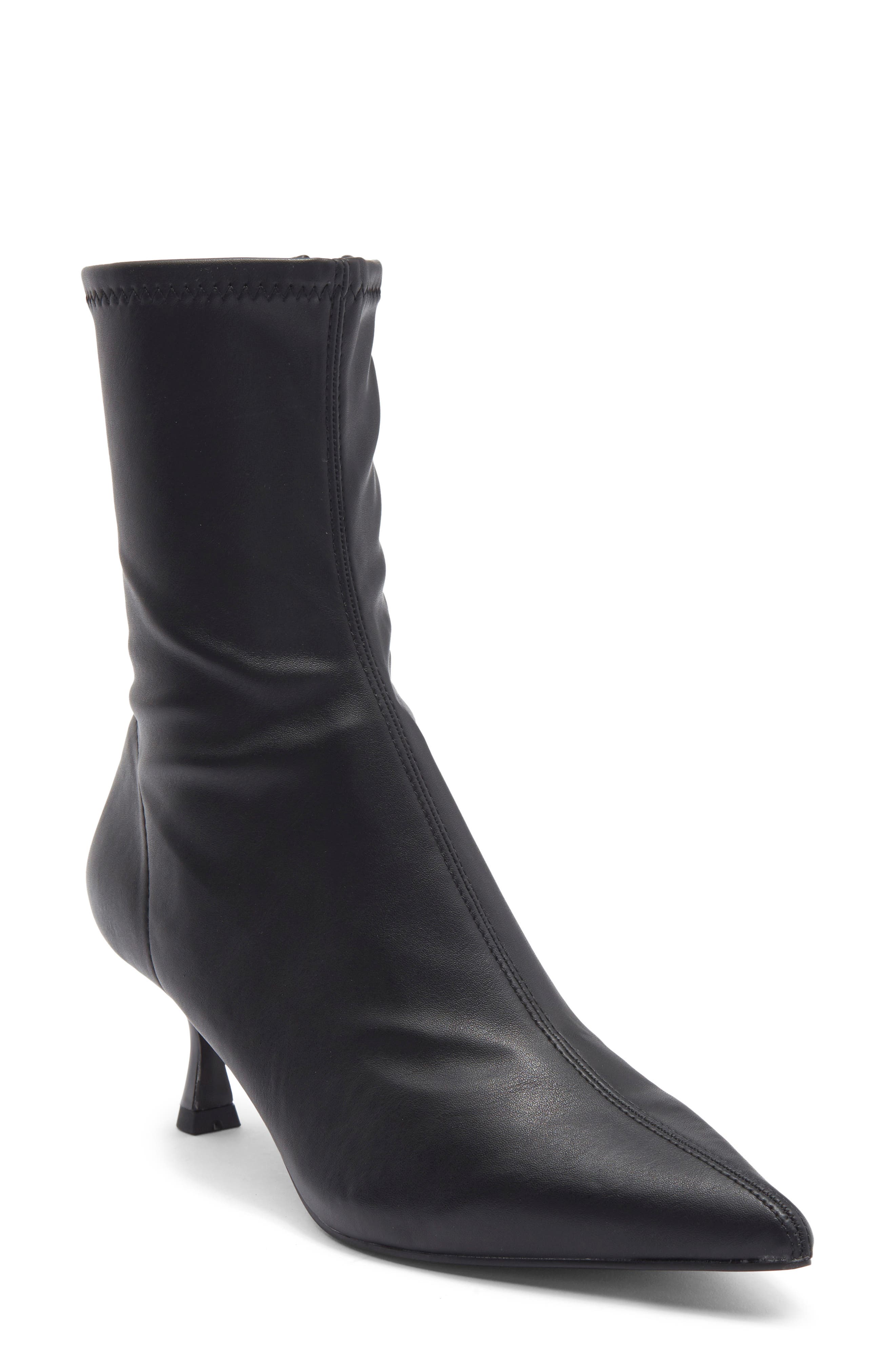 ASOS DESIGN Ryder Kitten Heel Bootie, Main, color, 