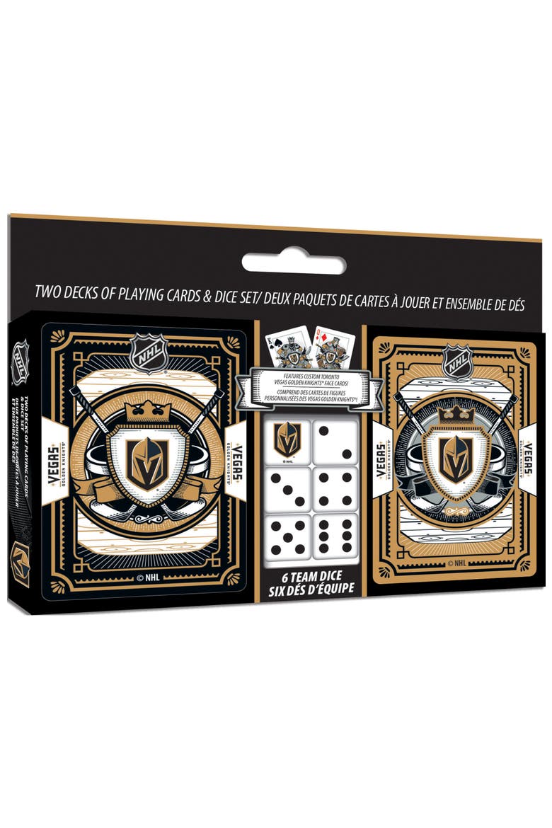 Vegas Golden Knights Cards & DiceSet, Main, color, Multicolor