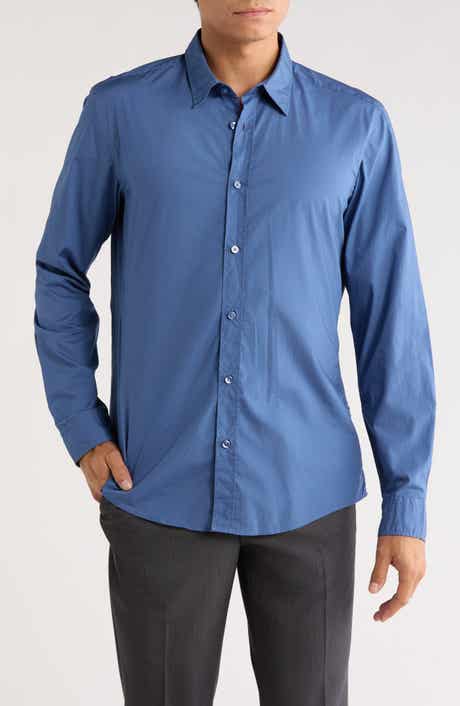 BOSS Roan Kent Long Sleeve Button-Up Shirt