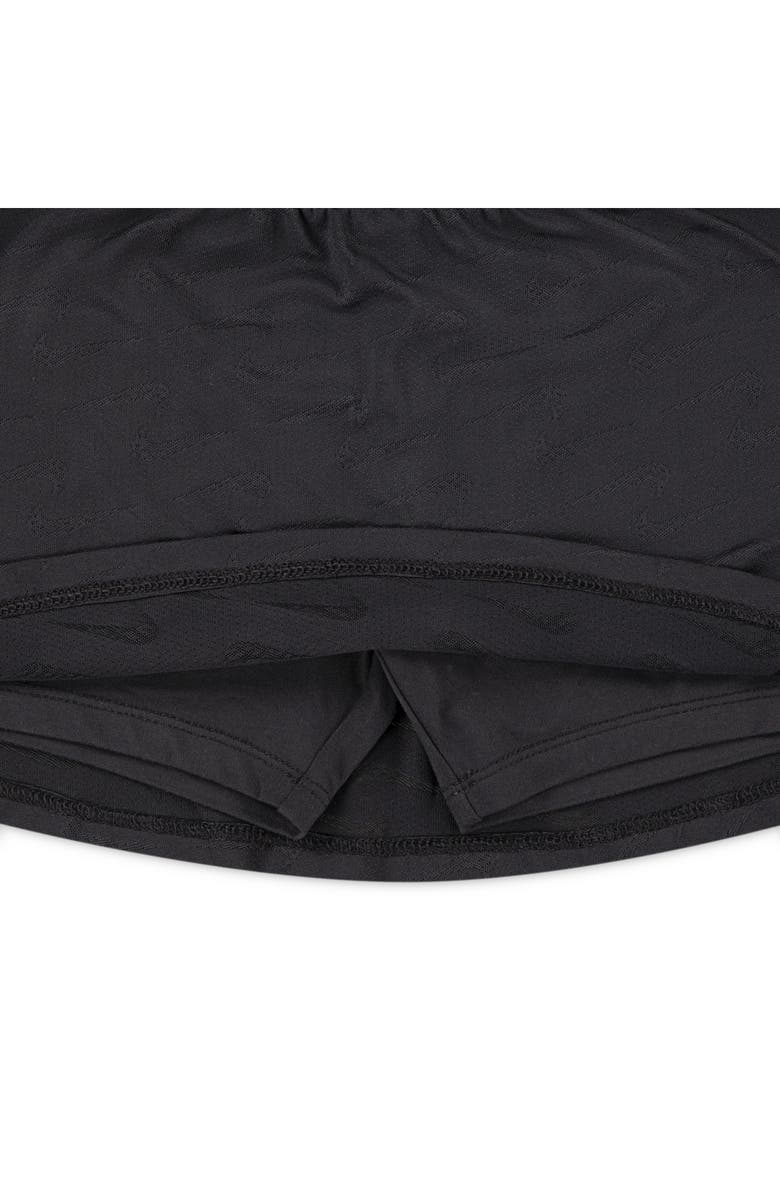 Nike Kids' Swoosh Motion Graphic T-Shirt & Mesh Scooter Skort Set, Alternate, color, 