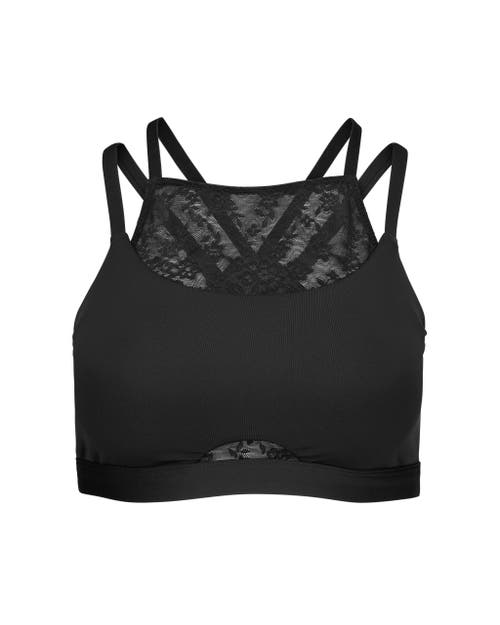 Shop Adore Me Mari Sports Bra In Black
