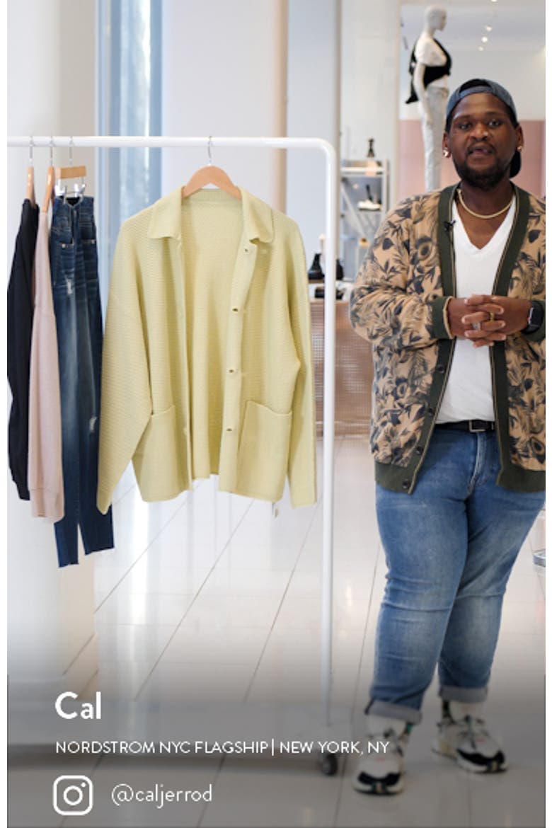 Men's Rustic Knit Cardigan video
