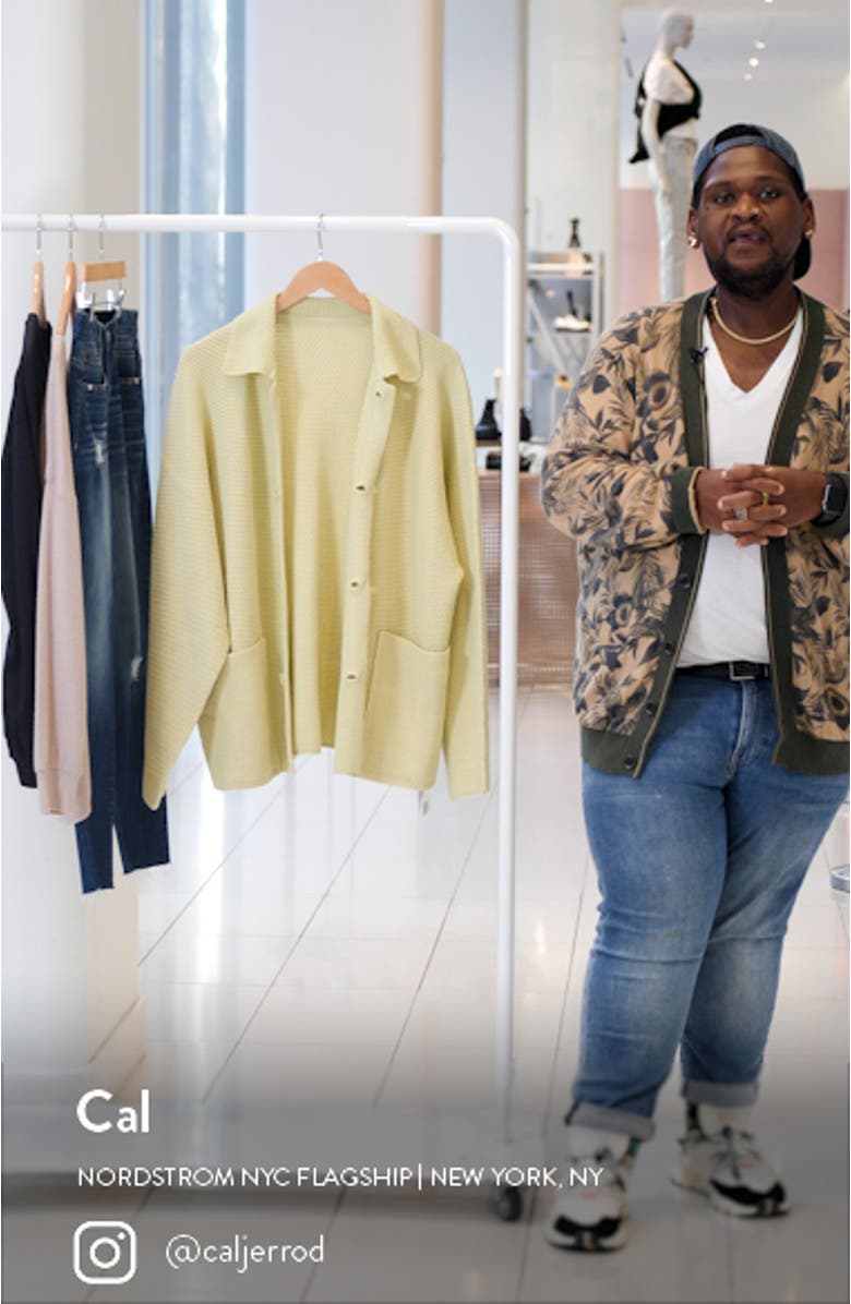 Men's Rustic Knit Cardigan, sales video thumbnail