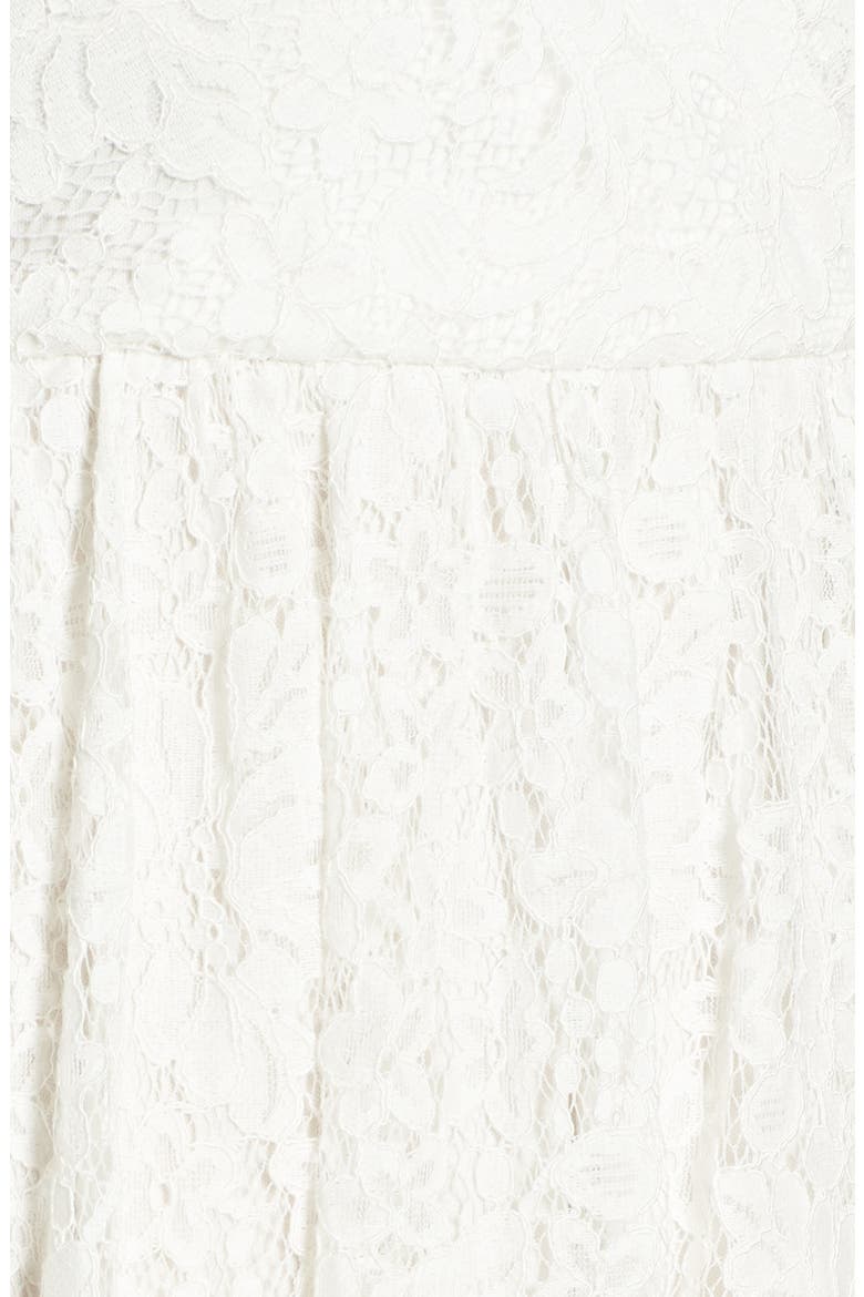 Lace Skater Dress, Alternate, color, IVORY