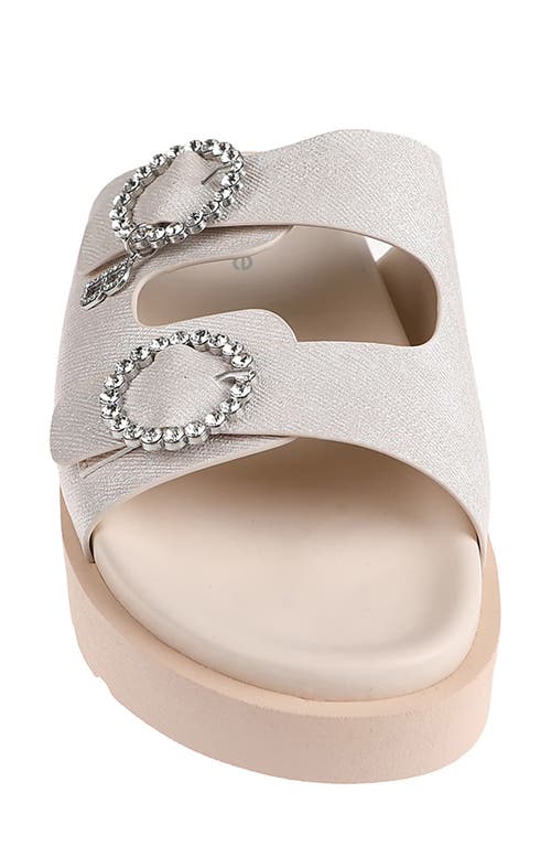Bebe Platform Slide Sandal