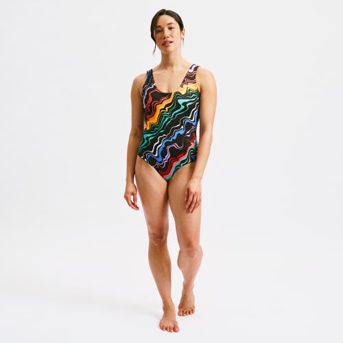 Tomboyx Reversible Swim One-piece In Multi