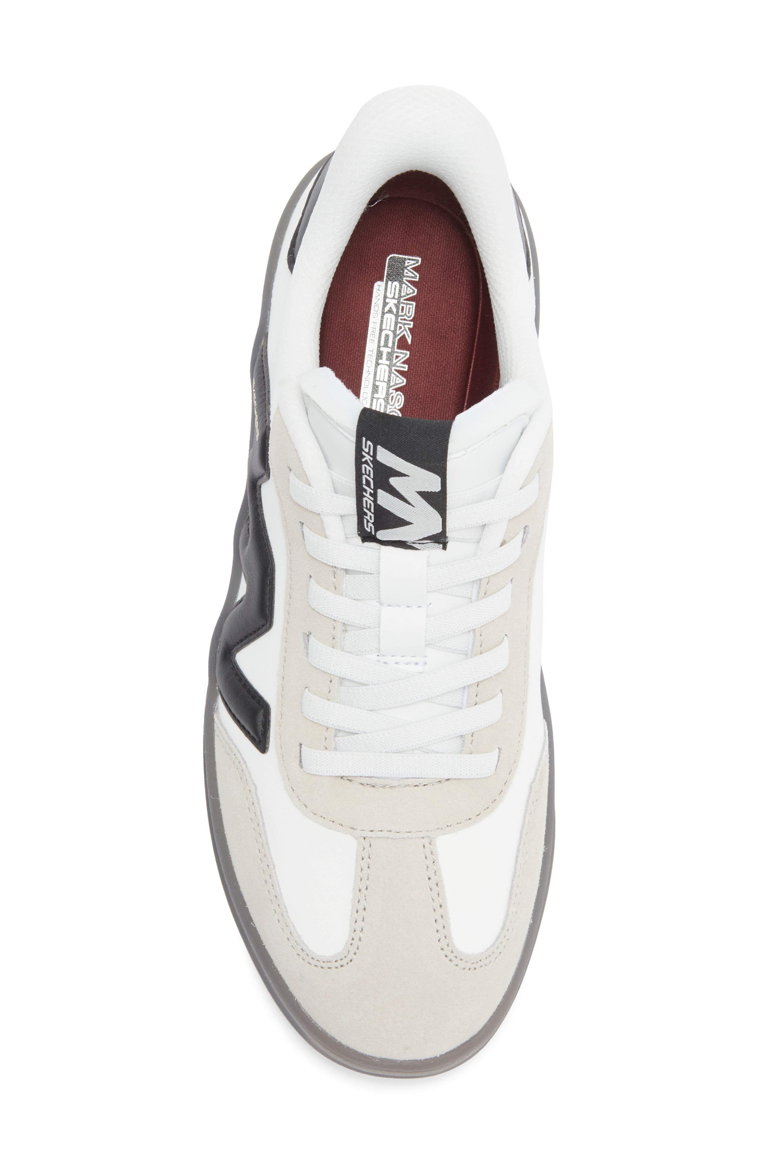 Slip-ins: Mark Nason Sneaker, Alternate, color, WHITE/ BLACK