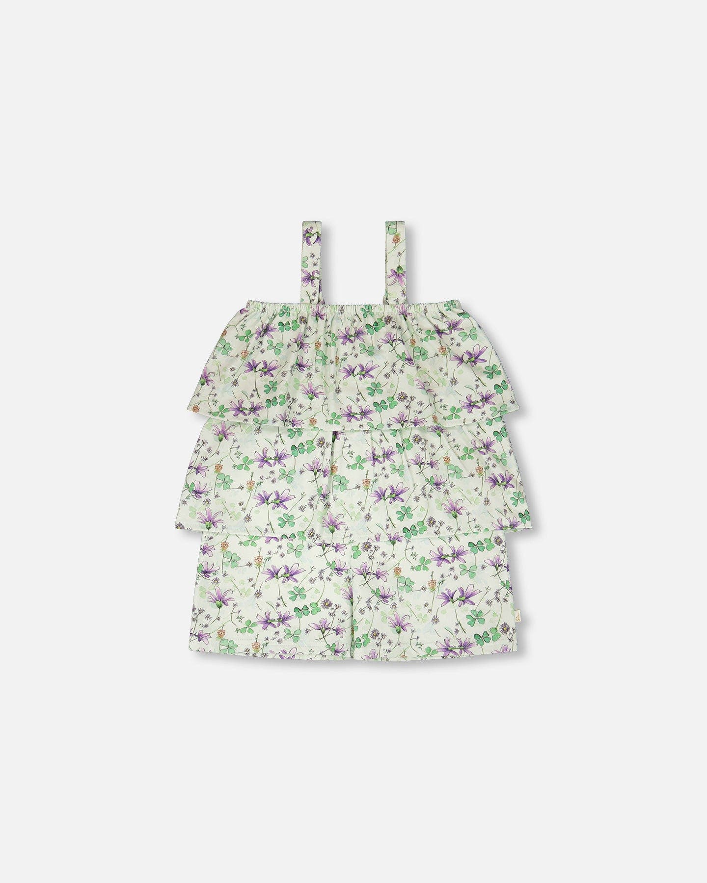selected Green Floral Print