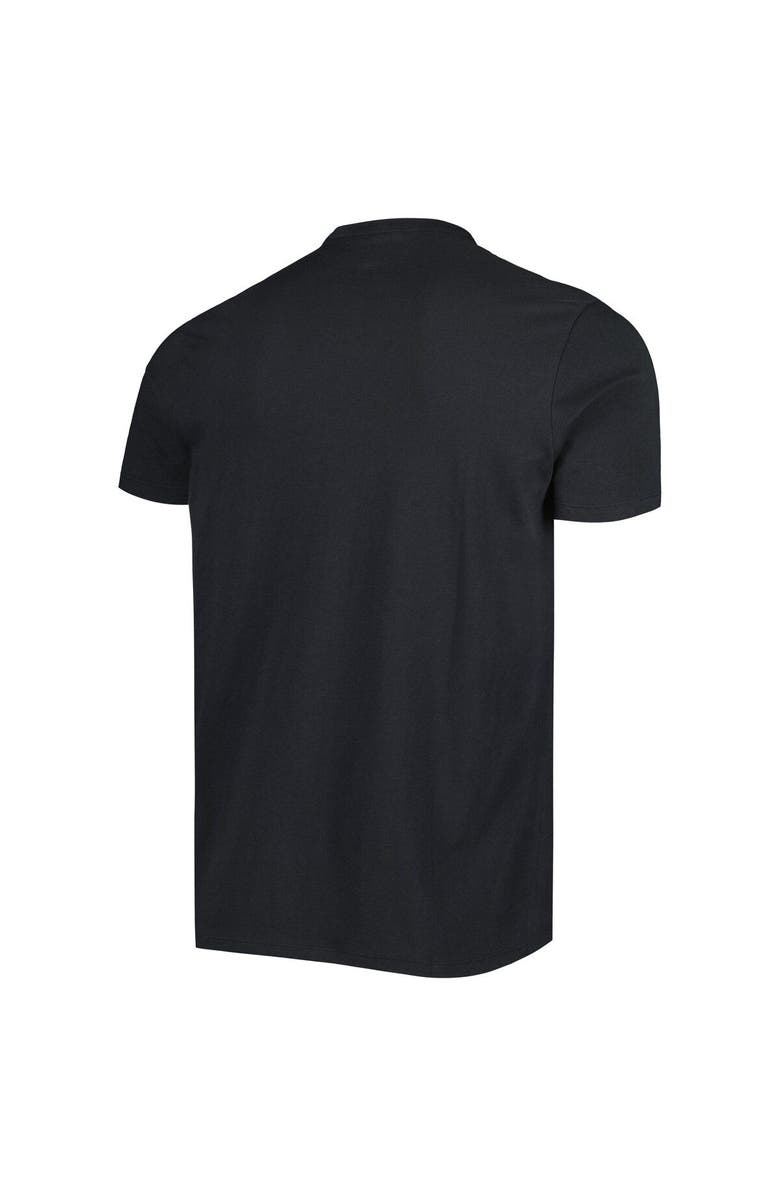 '47 Men's '47 Black Pittsburgh Steelers Wordmark Rider Franklin T-Shirt, Alternate, color, 