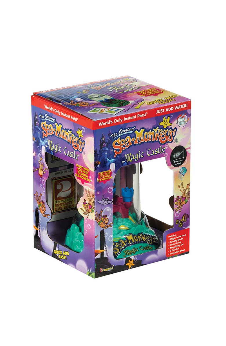 Schylling Seamonkeys<sup
®</sup
 Magic Castle World
S Only Instant Pets<sup
®</sup
 Ages 6+, Alternate, color, Multicolored