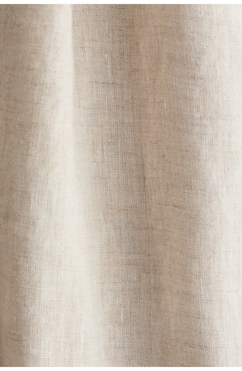 H&M Linen dress, Alternate, color, Light Beige