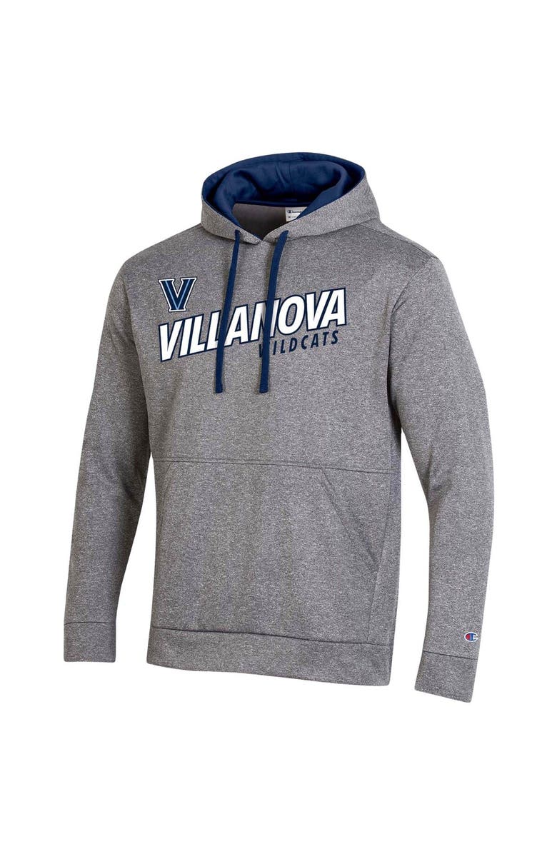 Champion Men's Champion Heathered Gray Villanova Wildcats Field Day Fleece Pullover Hoodie, Alternate, color, 