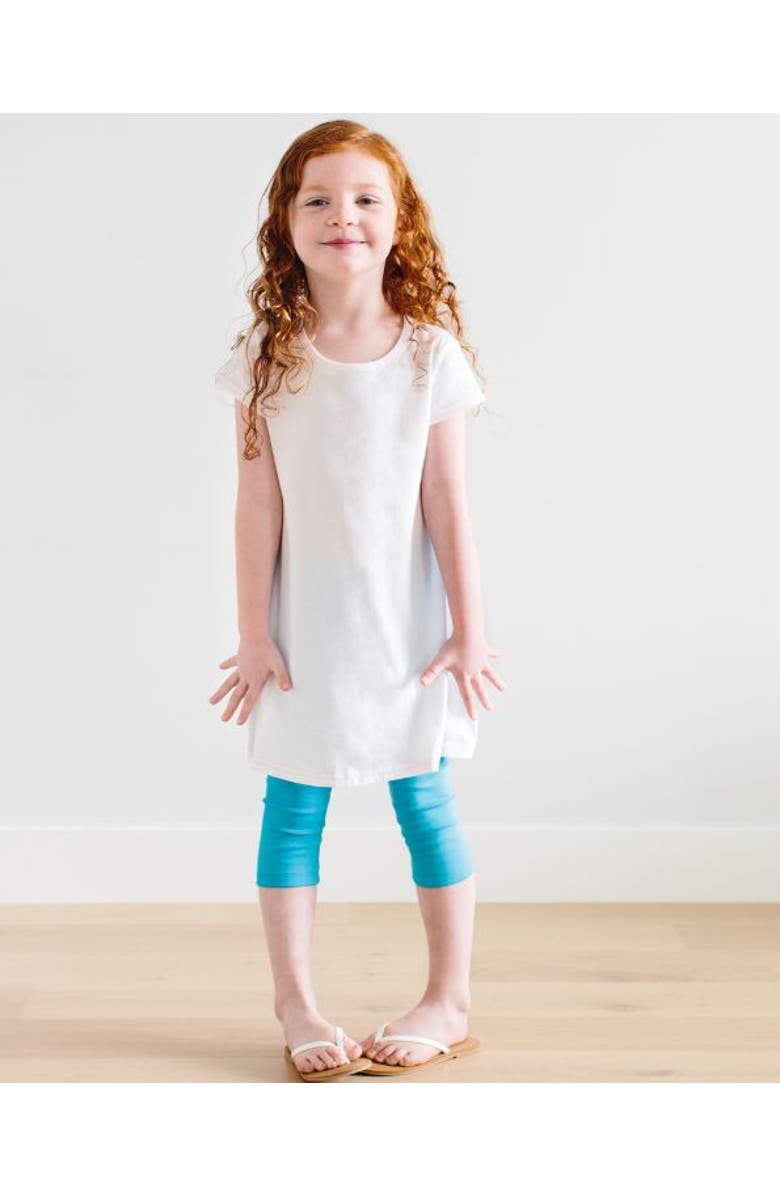 CITY THREADS Soft Knit Jersey Cap Sleeve Dress, Alternate, color, Black