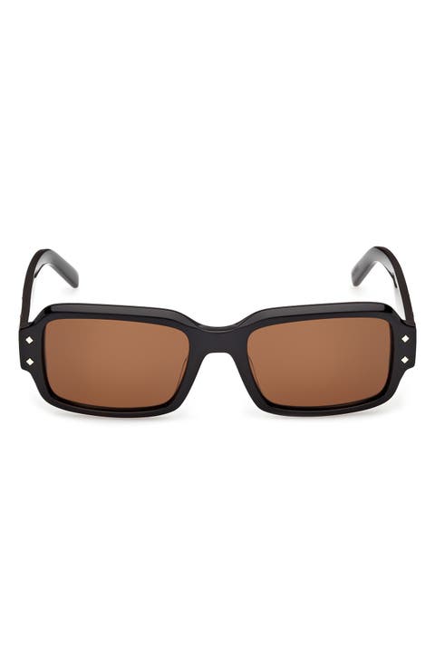54mm Rectangular Sunglasses