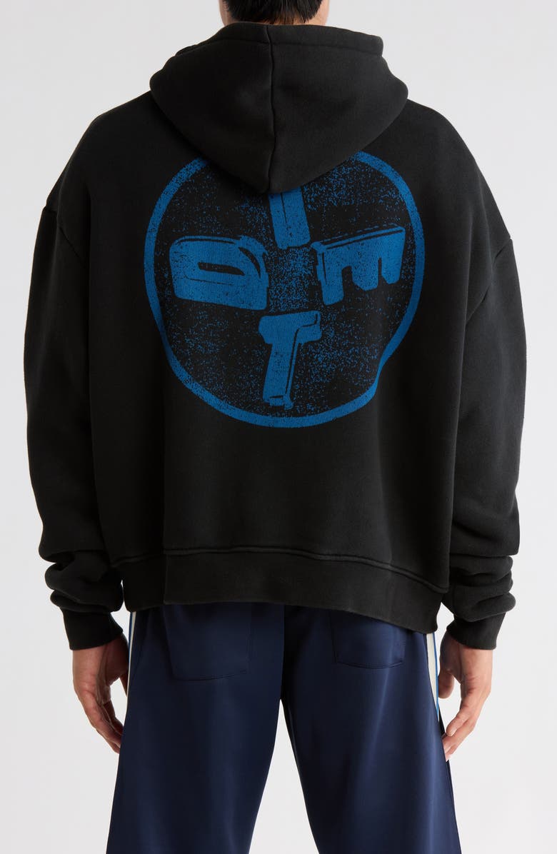 DIET STARTS MONDAY DSMLA Graphic Hoodie, Alternate, color, Vintage Black/Blue