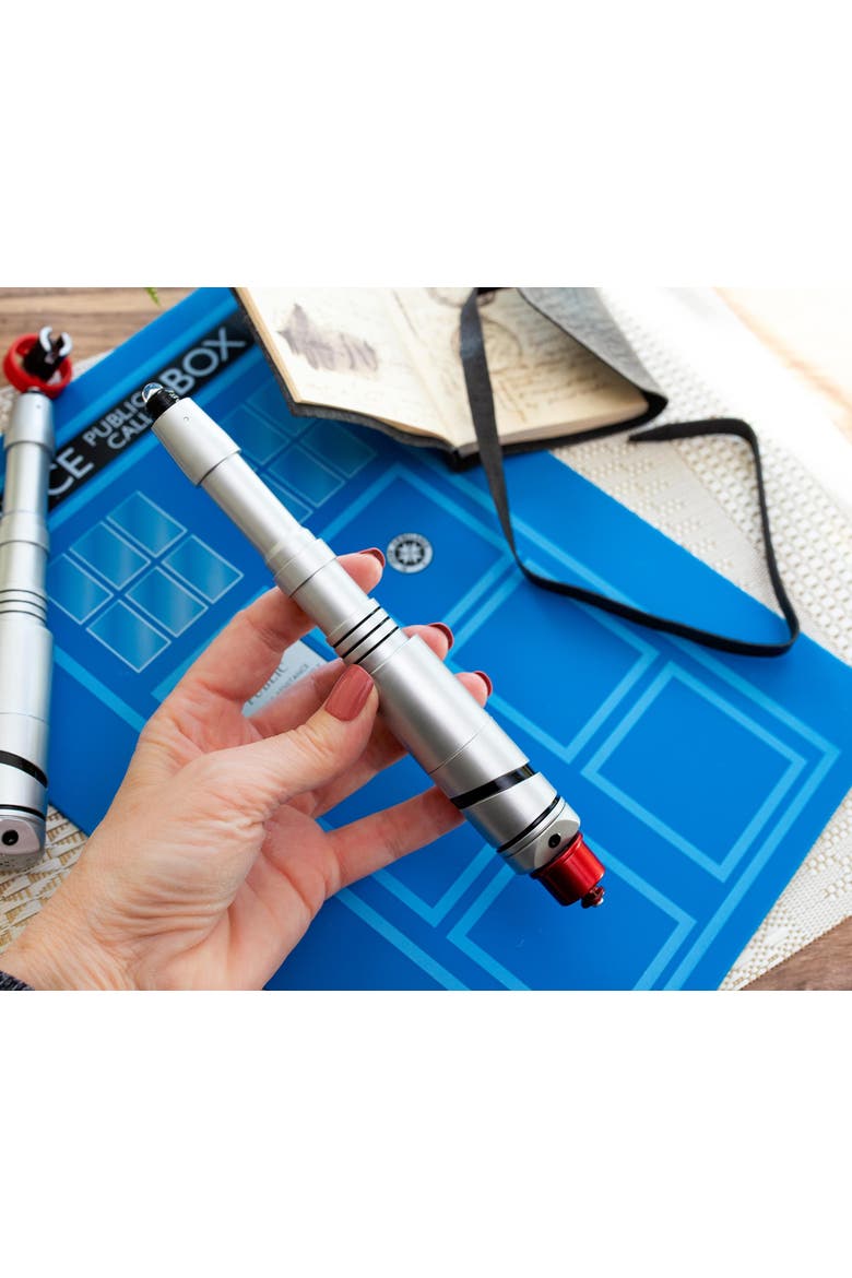 Doctor Who The Other Doctor's John Hurt Version Sonic Screwdriver, Alternate, color, Silver