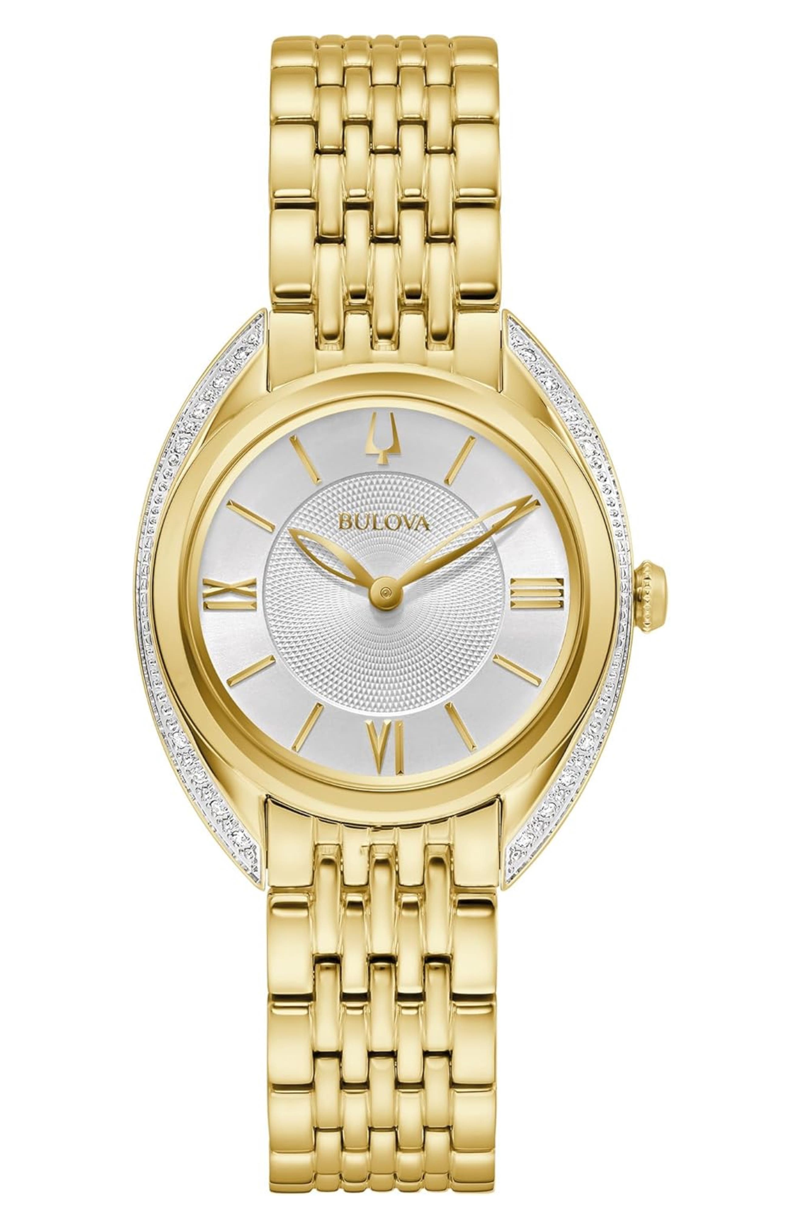 BULOVA Classic Diamond Bracelet Watch, 30mm