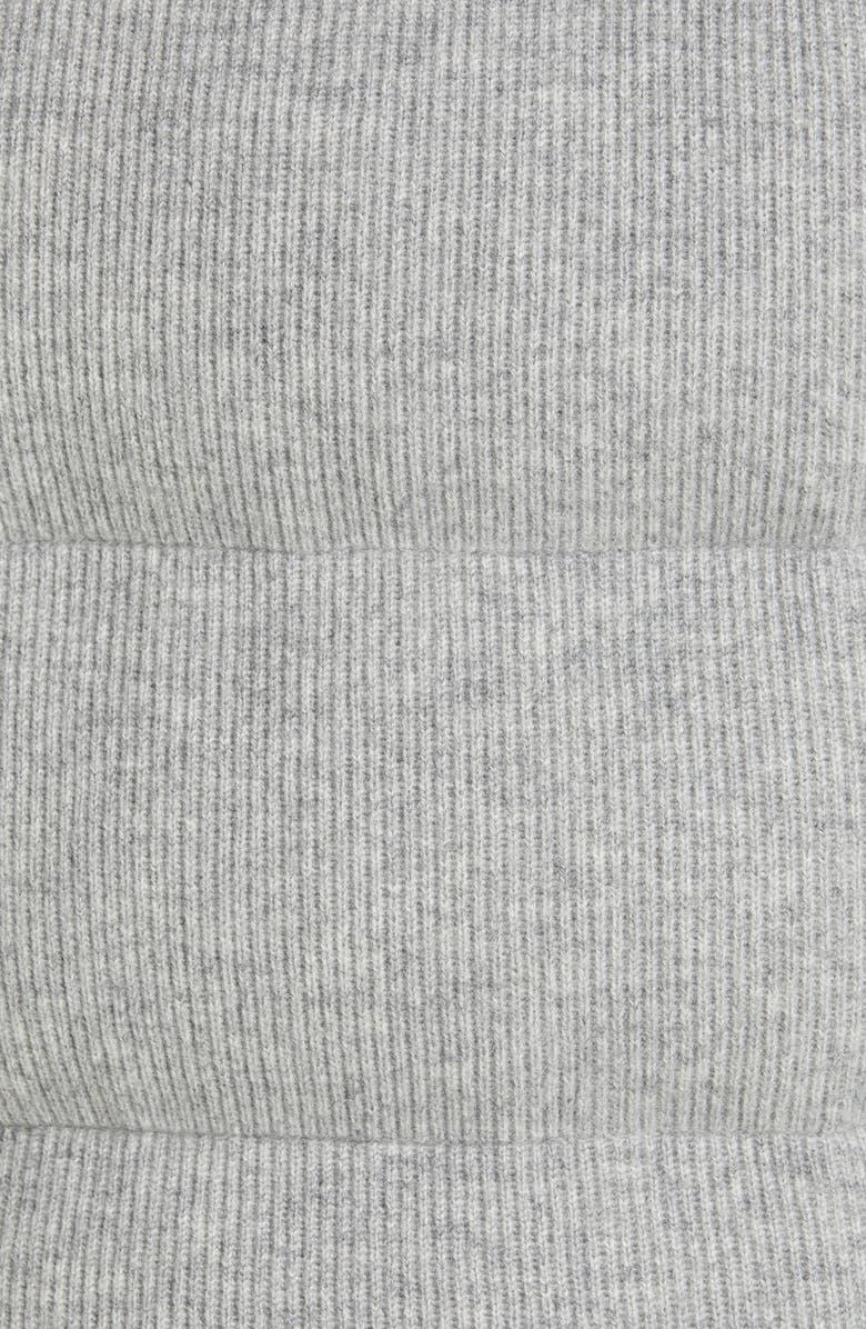 Brunello Cucinelli Rib Cashmere Down Hooded Parka, Alternate, color, 