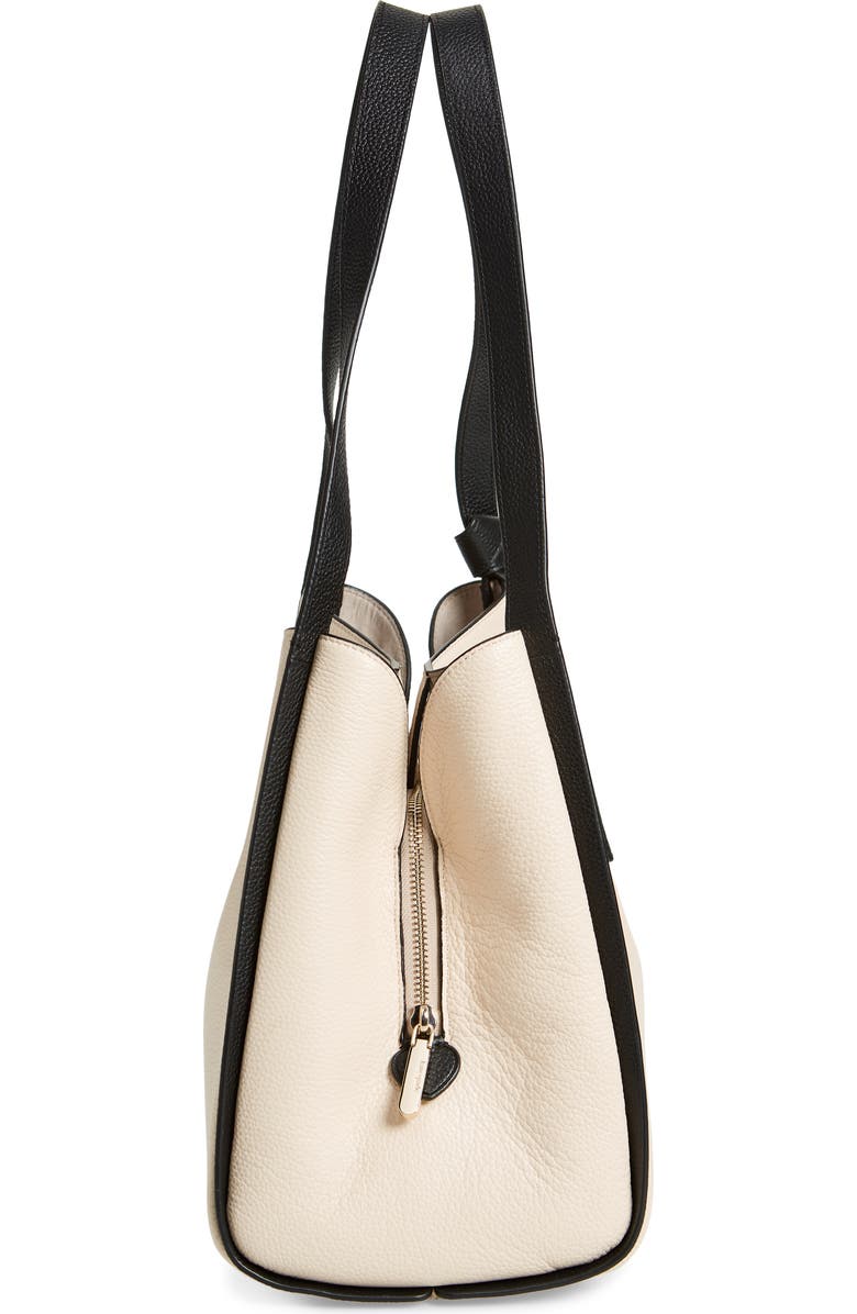 Kate Spade New York knott colorblocked pebble leather tote, Alternate, color,