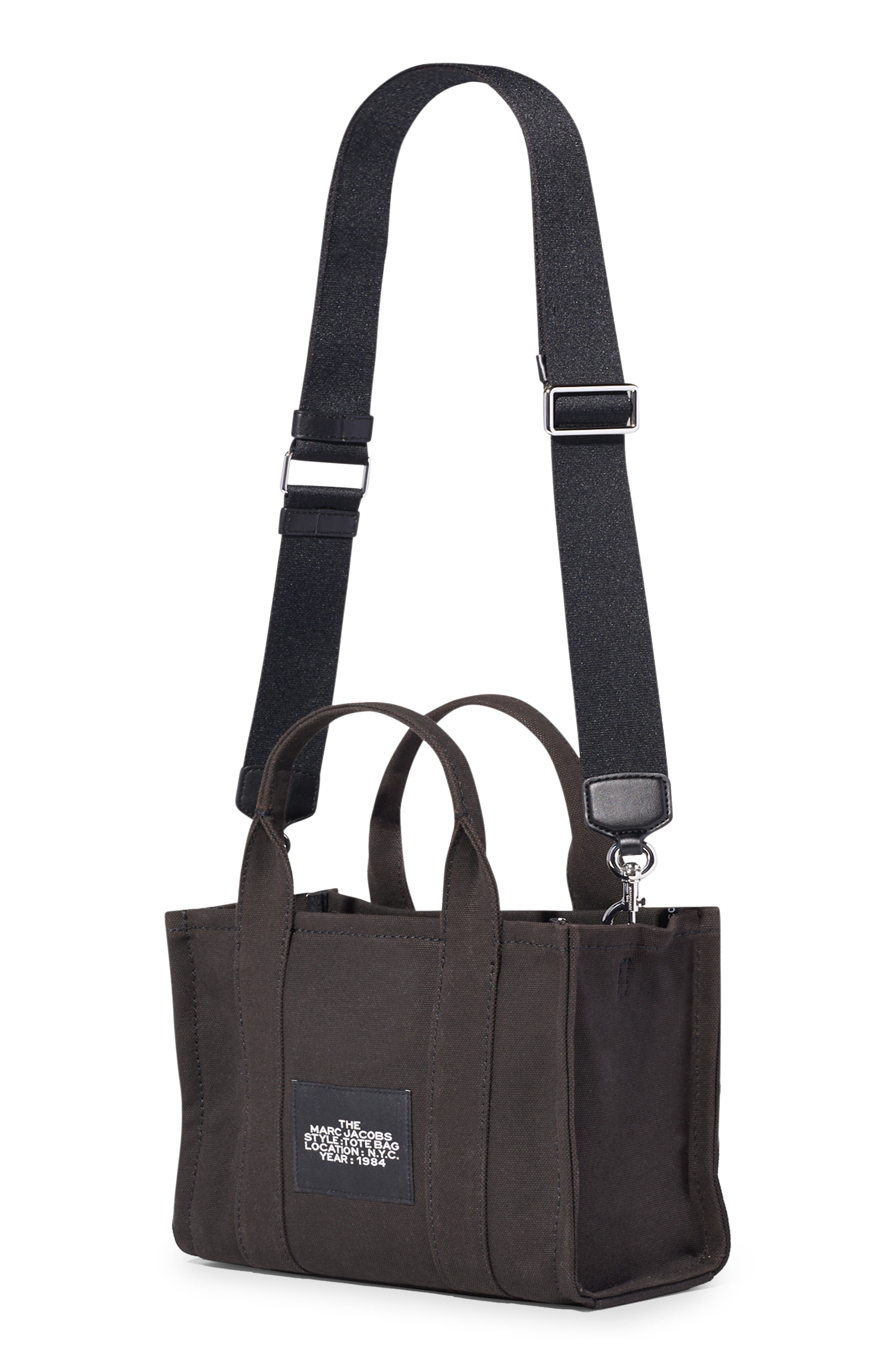 Marc Jacobs The Canvas Small Tote Bag, Alternate, color, Black