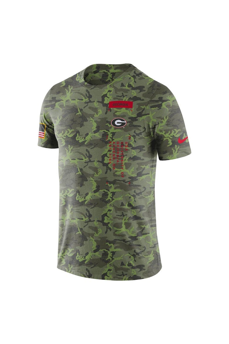 Men's Nike Camo Georgia Bulldogs Military T-Shirt, Alternate, color, Camo