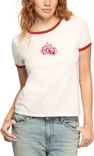 Lucky Brand Dice Graphic Ringer T-Shirt