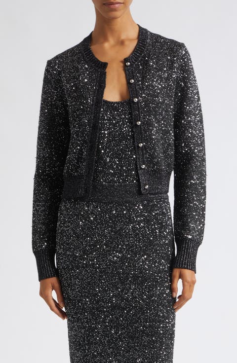 Mollie Sequin Cardigan