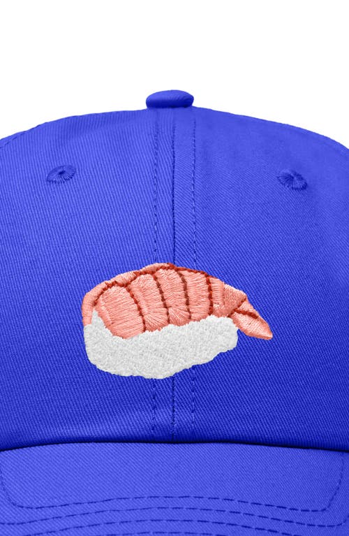 DALIX DALIX SHRIMP SUSHI EMBROIDERED DAD CAP
