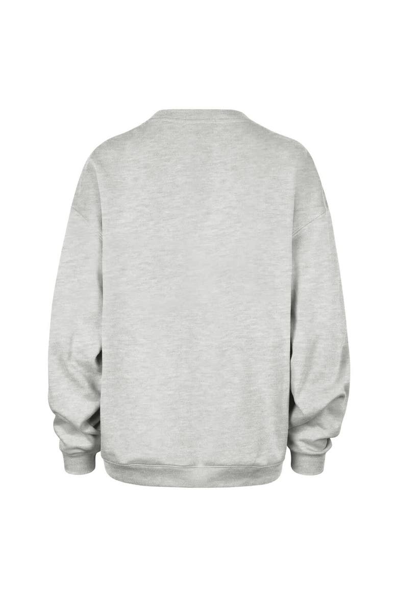Women's '47  Gray Georgia Bulldogs Icon Fleece Sweatshirt, Alternate, color, Gray