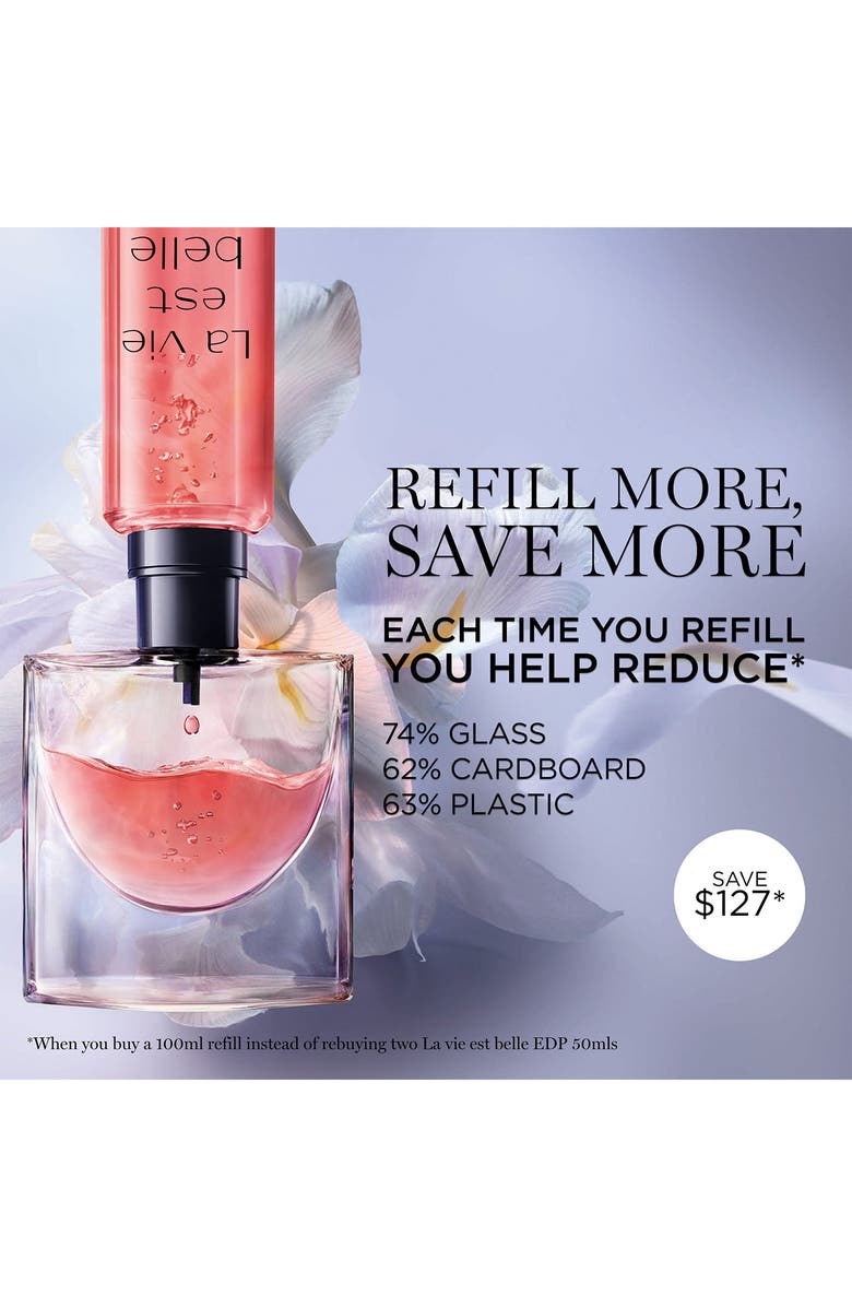 Lancôme La Vie Est Belle Refillable Eau de Parfum Refill, Alternate, color, 