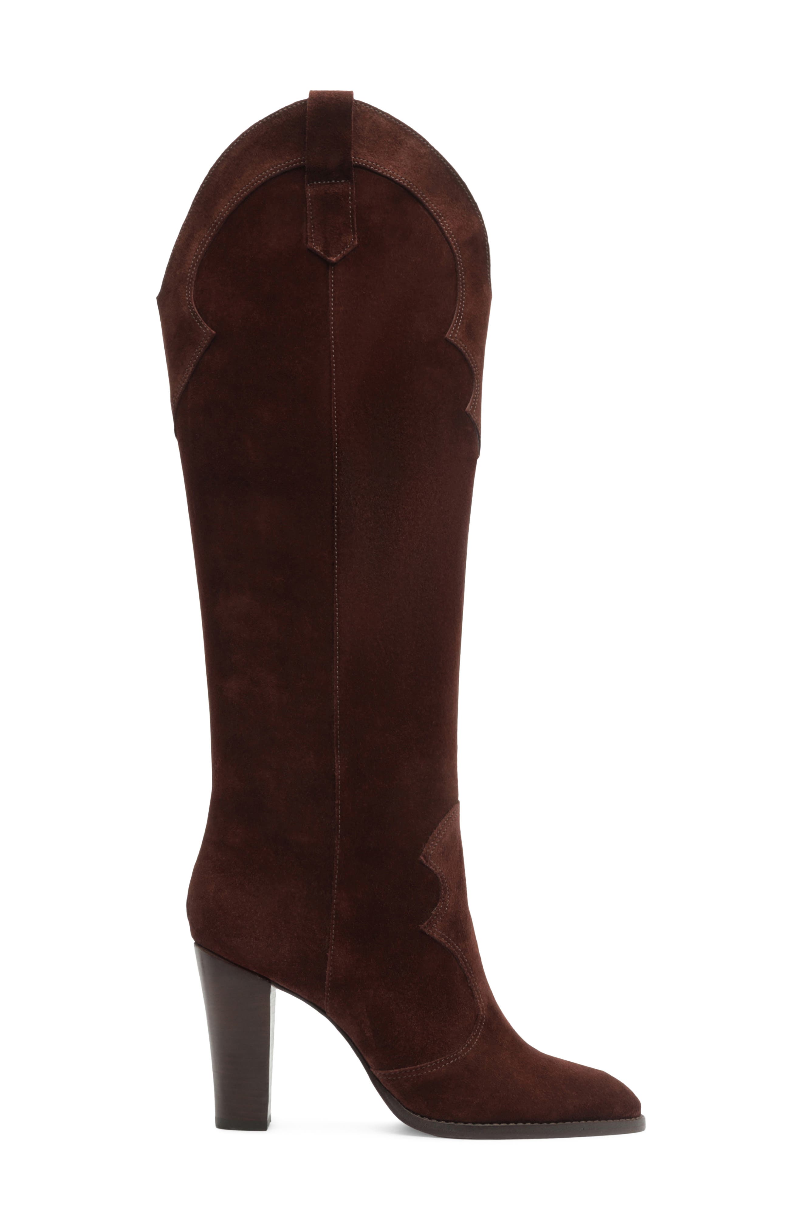 Miller Up Leather Knee High Boot, Alternate, color, MAPLEWOOD