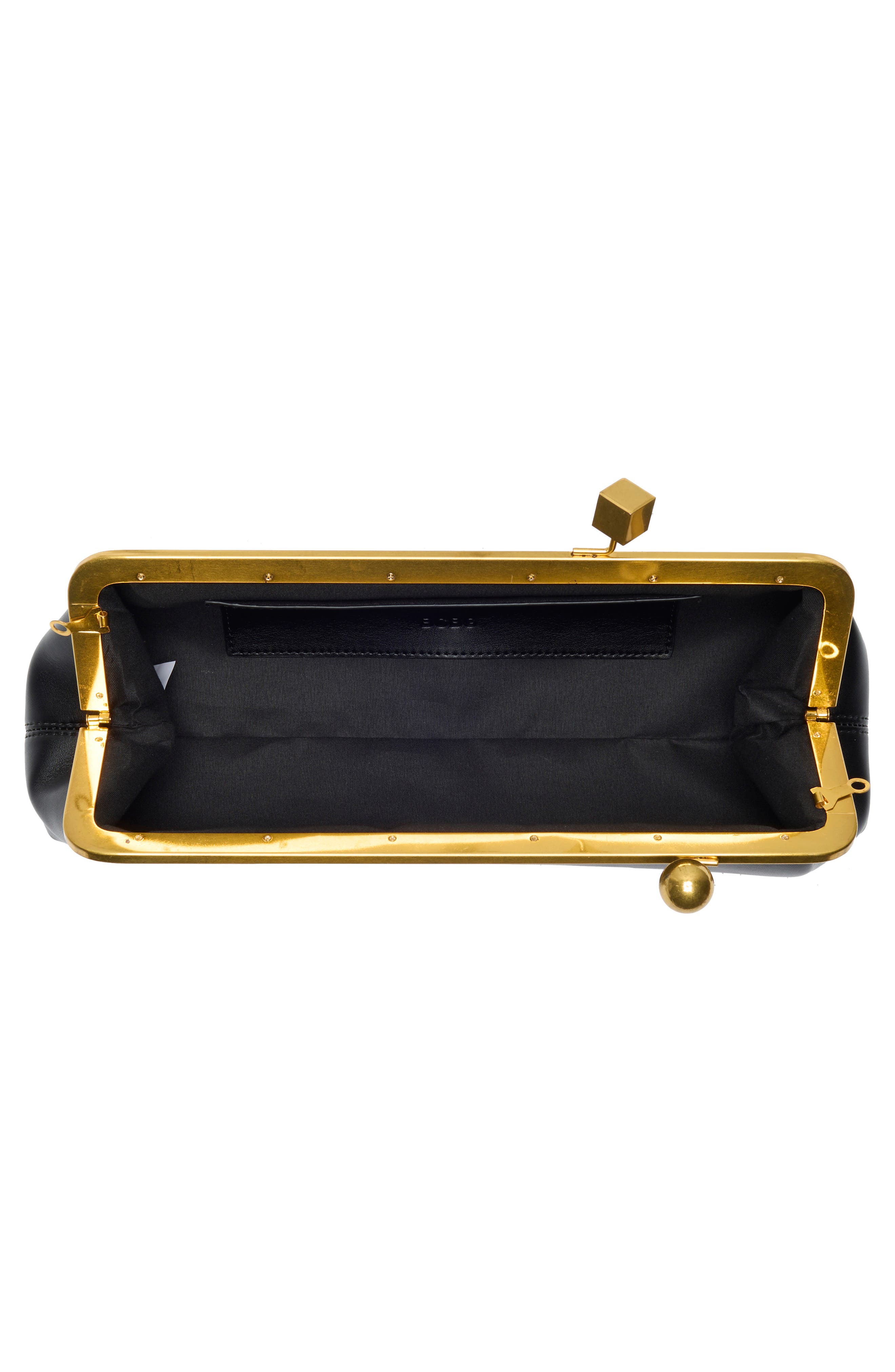 BCBG East/West Frame Shoulder Bag, Alternate, color, Black