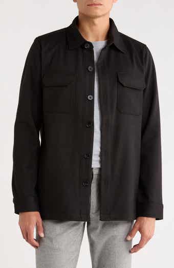 SOUL OF LONDON Melton Shirt Jacket