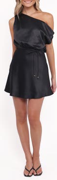 Petal & Pup Amika One-Shoulder Minidress