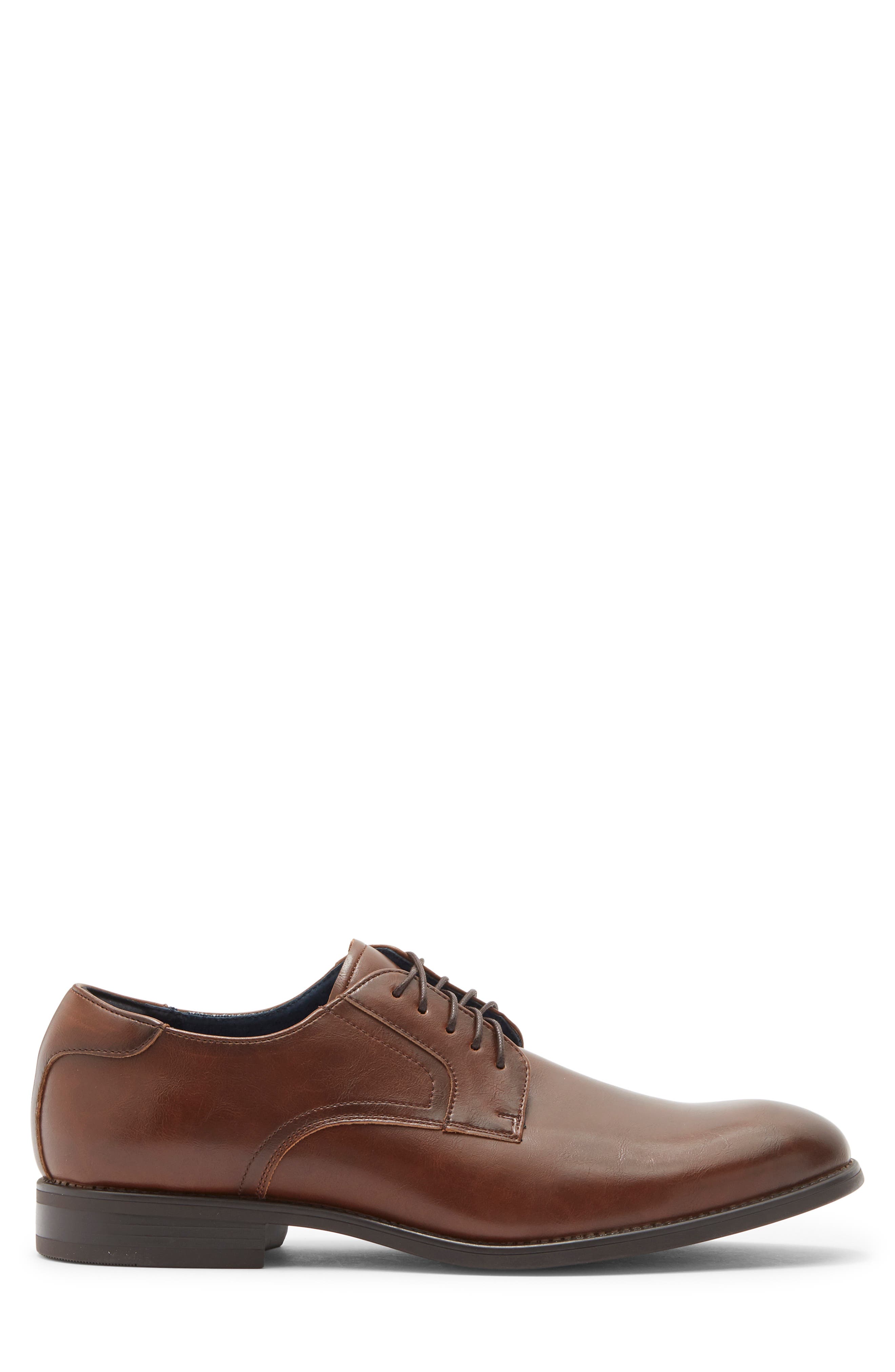 Unite Plain Toe Derby, Alternate, color, BROWN