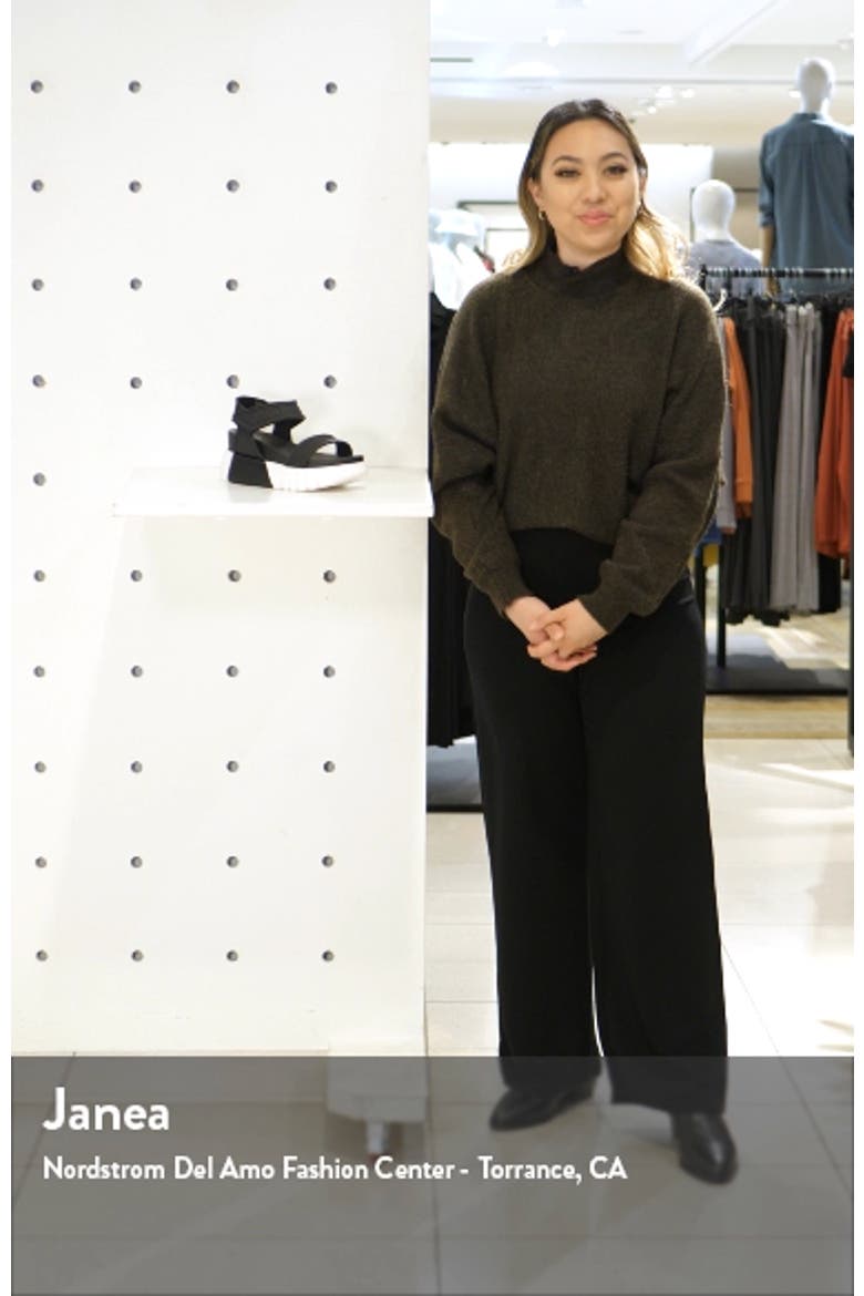 Zita Platform Wedge Sandal video