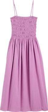 Madewell The Peyton Cotton Midi Dress