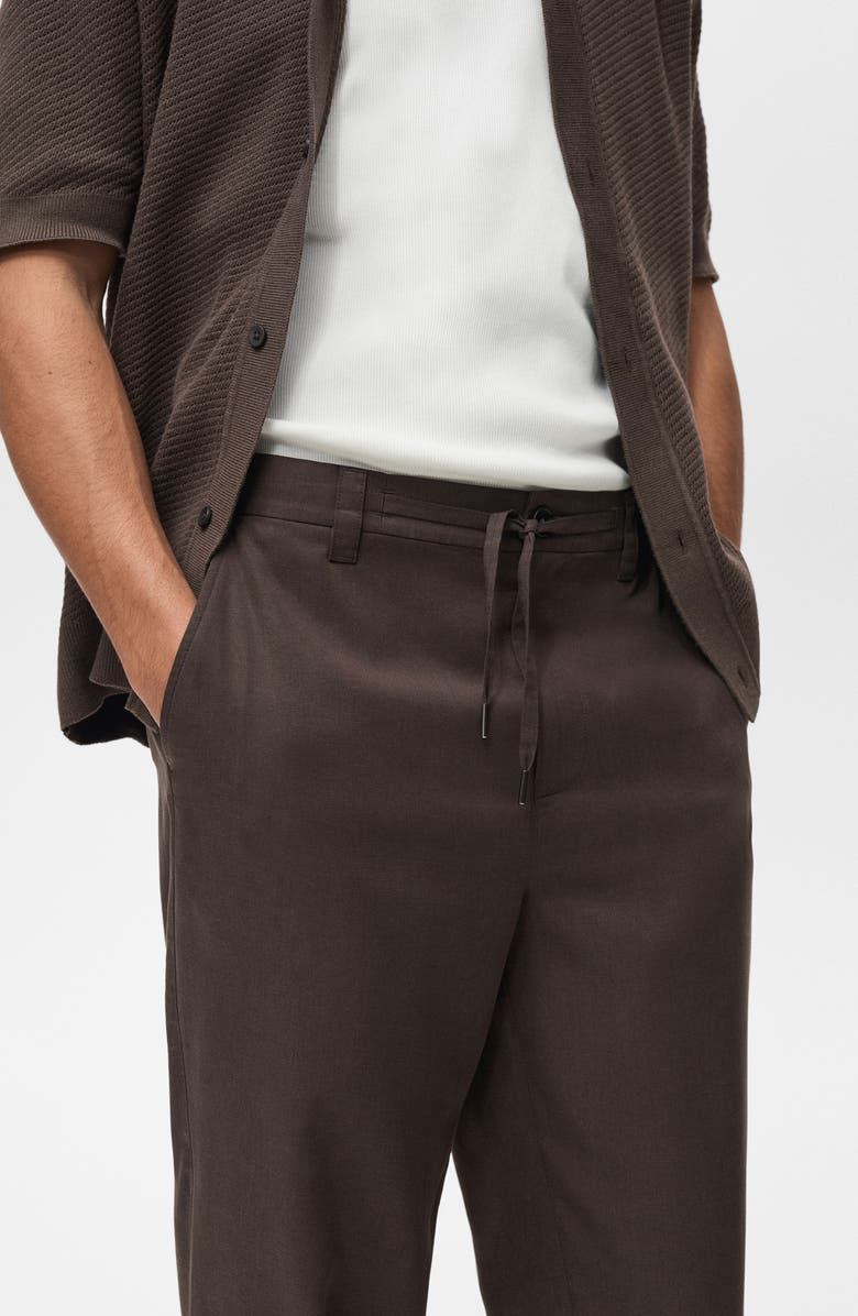 MANGO Straight Leg Pants, Alternate, color, 